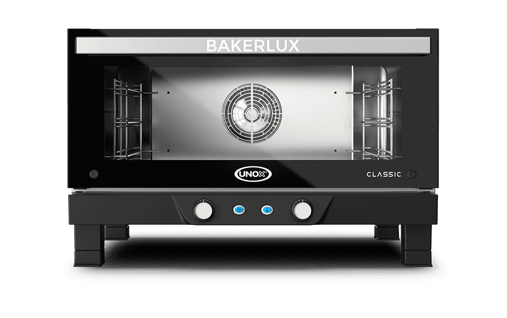 3 противней GN 600x400 Обзор профессиональной конвекционной печи UNOX BAKERLUX CLASSIC™ XUNA-03EU-MADN.