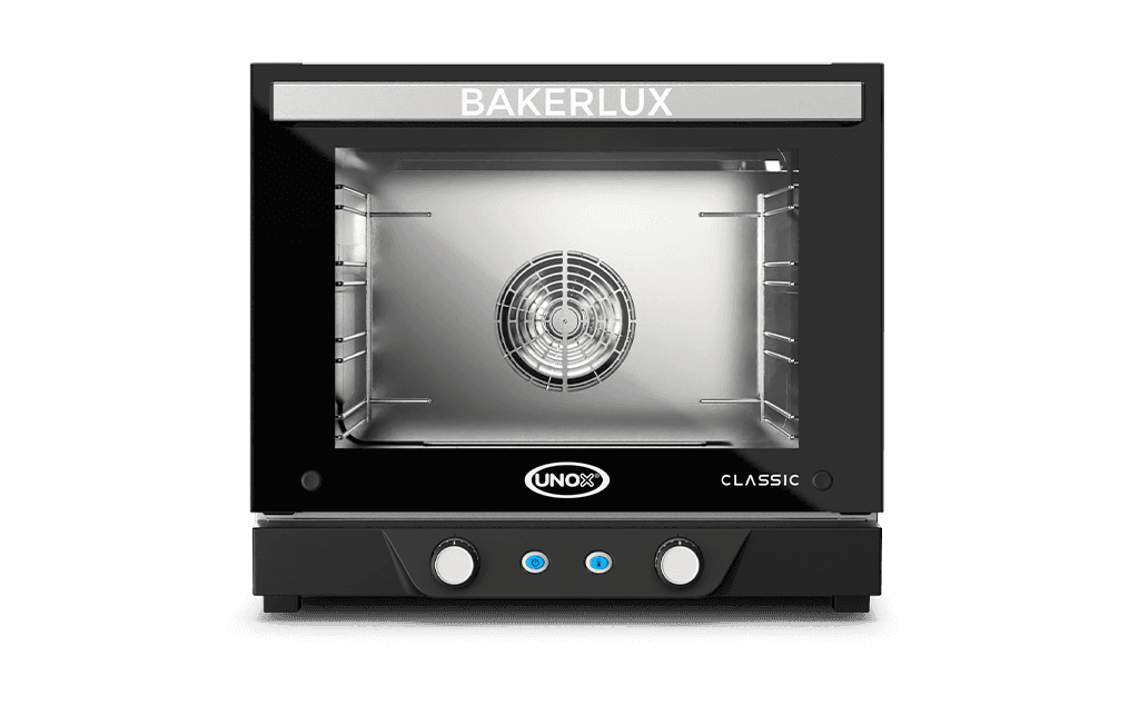 4 противней 460x330 Обзор профессиональной конвекционной печи UNOX BAKERLUX CLASSIC™ XUNA-04HS-MADN.