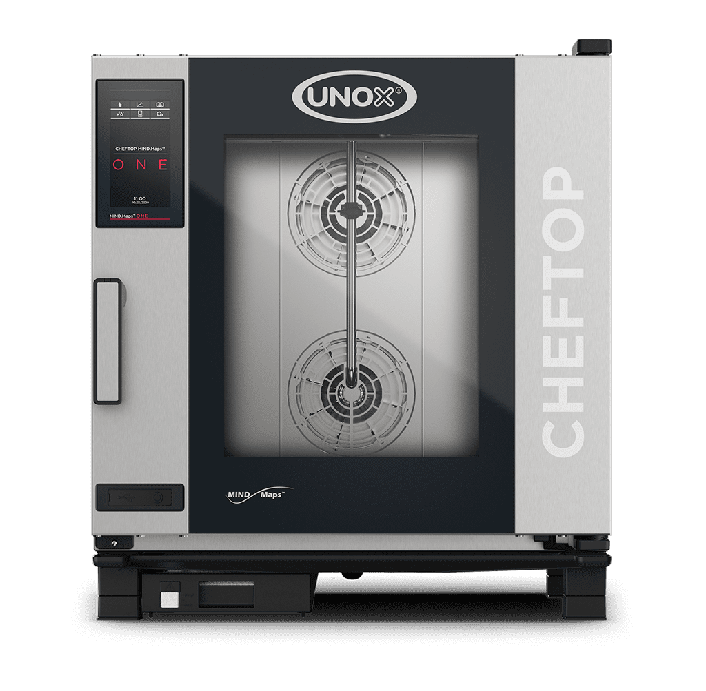 7 противня GN 1/1 Обзор профессионального  пароконвектомата UNOX CHEFTOP MIND.Maps™ ONE XEVC-0711-E1LM.