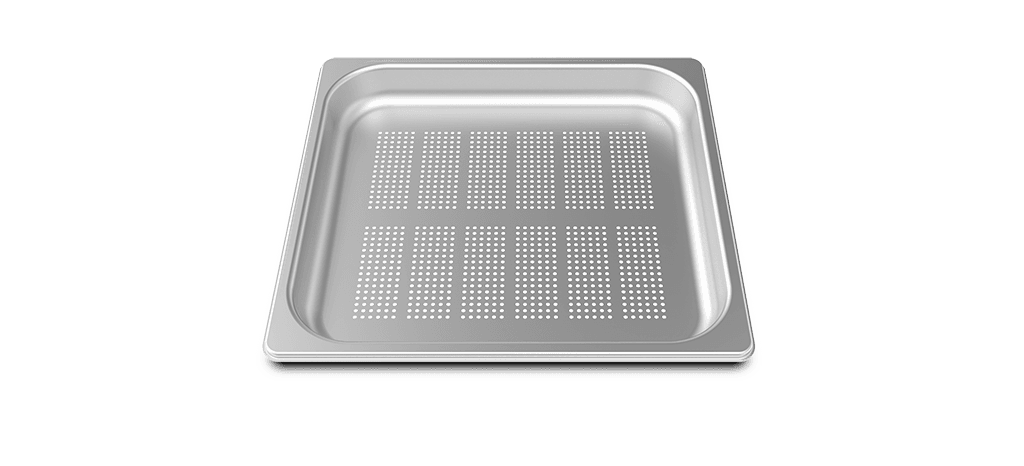 FORO.STEEL40 unox commercial tray for steaming and sous vide GN 2/3 TG710.
