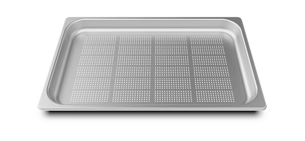 FORO.STEEL40 unox commercial tray for steaming and sous vide GN 1/1, GN 2/1 TG820.