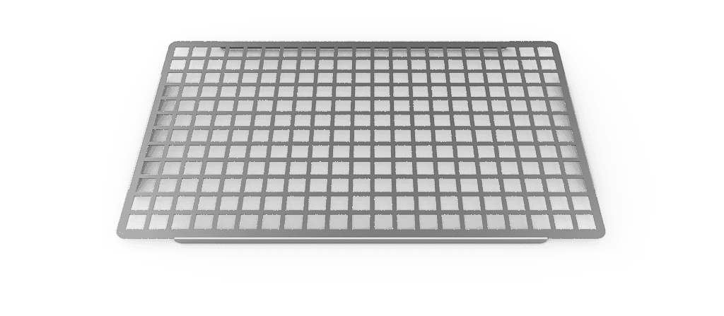 BACON.GRID unox commercial tray for roasting and braising GN 1/1, GN 2/1 TG944.