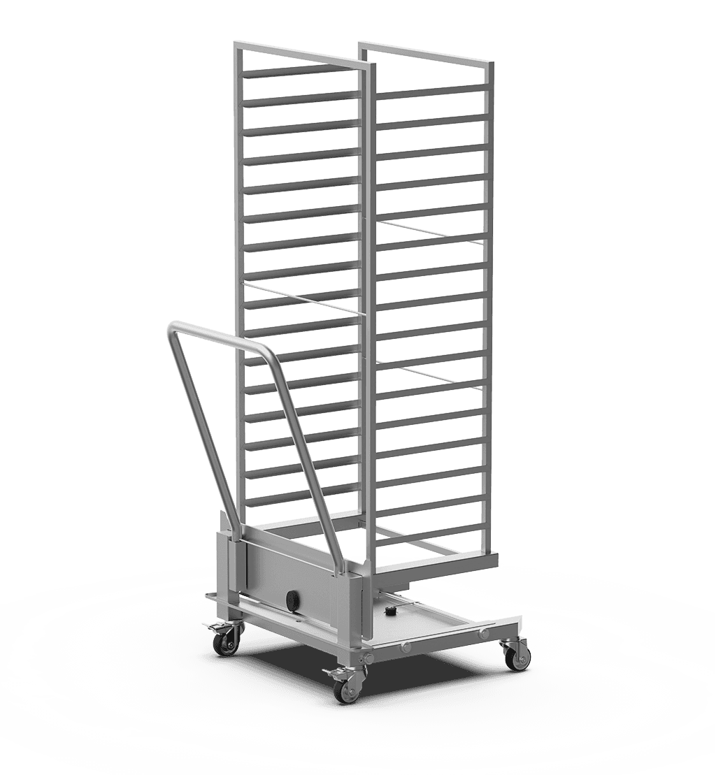 Unox Tray-holding trolley made of AISI 304 steel. XCB1001.