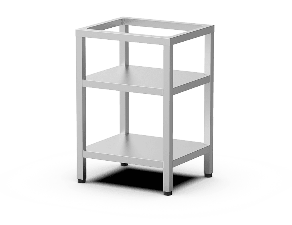 Unox Multifunctional support ideal for storing trays safely and place HOT VACUUM at the perfect height to work. XUC146.