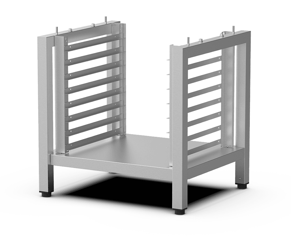 Unox The multifunctional support ideal for storing trays safely and place your oven at the perfect height to work. XEERC-0811-H.