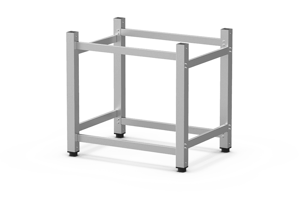 Unox The multifunctional support ideal for storing trays safely and place your oven at the perfect height to work. XR118.