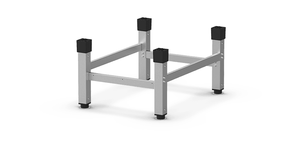 Unox Support for a column of stacked ovens. XWCRC-0013-L.