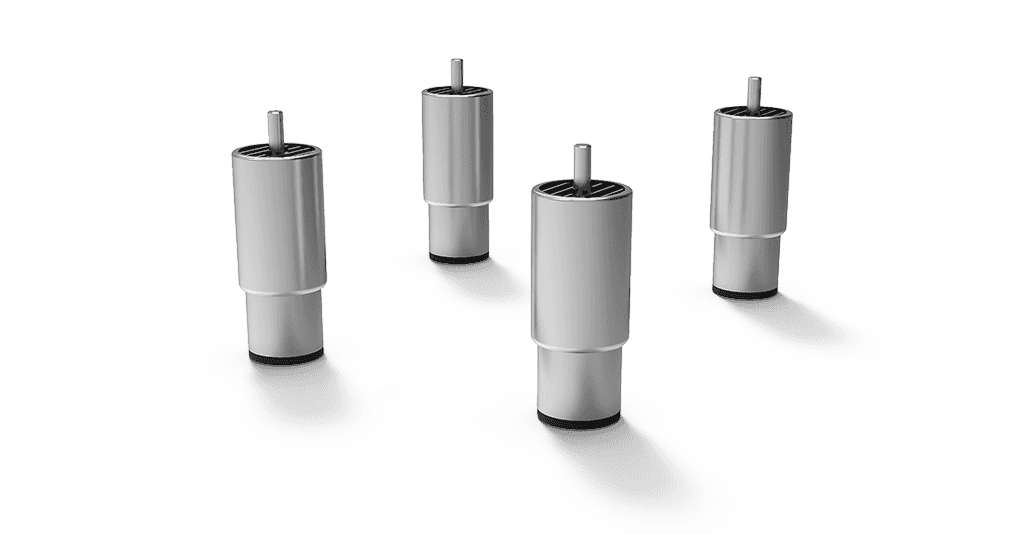 Unox Adjustable feet for positioning the prover. This kit contains 4 feet. XR608.