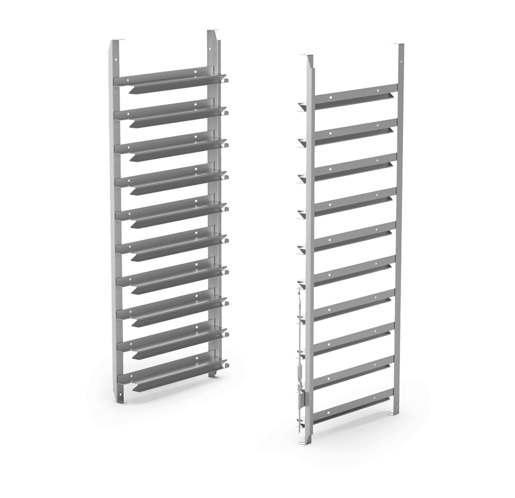 Unox It allows the use of GN 1/1 and 600x400 trays. XUC067.
