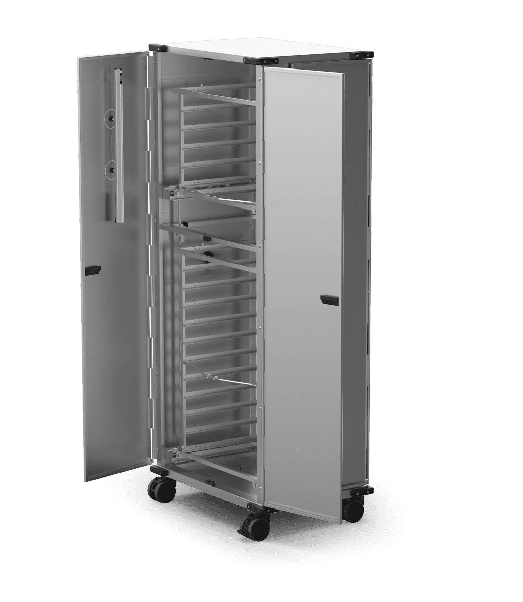 レンダー QUICK.Load トロリー 18枚トレイ XETYC-18EU-DB.