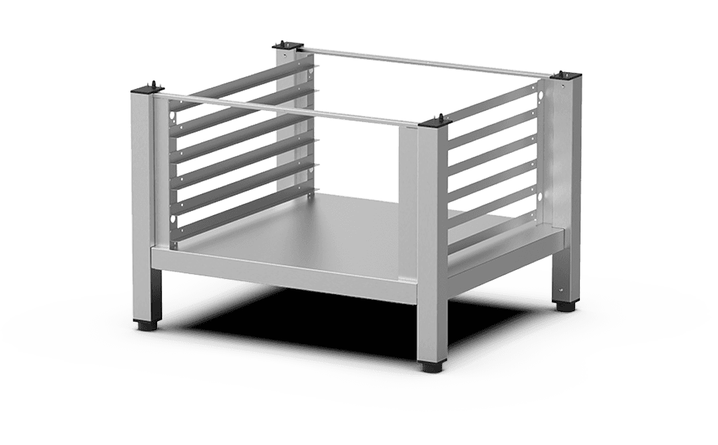 Unox Support for placing the oven at the perfect height for working or for stacking the ovens in a column. XEKRT-06EU-M.