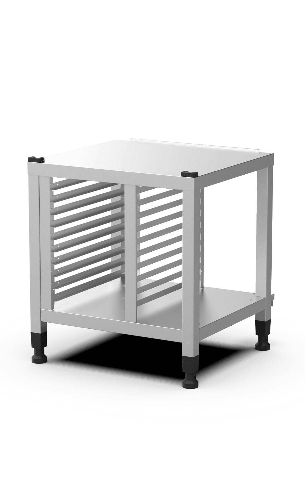 Unox The multifunctional support ideal for storing trays safely and place your oven at the perfect height to work. XWDRA-1011-U.